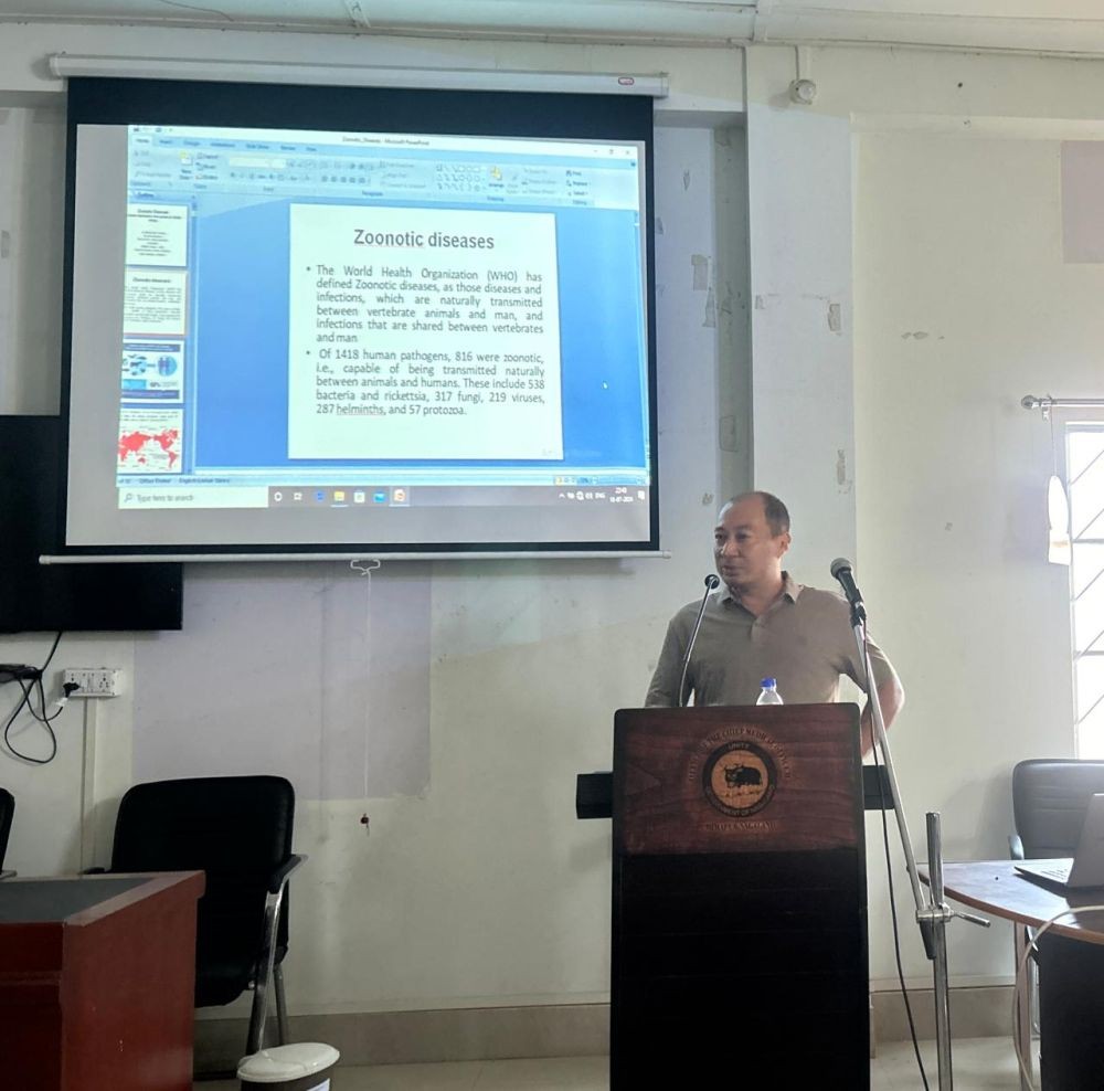 Dr Michael Imchen, Assistant Surgeon, Department of Animal Husbandry & Veterinary Dimapur.